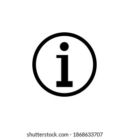 Info-Symbol-Vektorgrafik. über uns Symbol Vektor. Faq Symbol