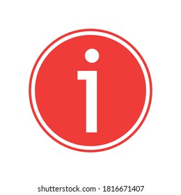 info sign, information icon vector