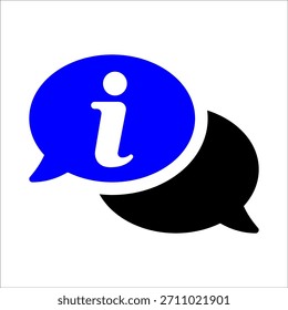 Info Sign, Diseño de Ilustración vectorial de íconos de información