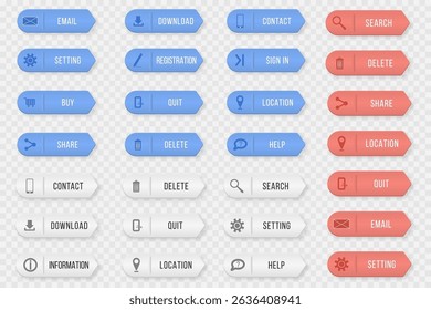 Info sticker with website button contact menu symbol tag phone graphic help modern shape push address support now cyberspace click design label badge