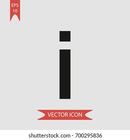 Info vector icon illustration symbol