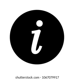 Info Vector Icon Illustration For Web And Mobile App Isolated On White Backround.Ui/Ux