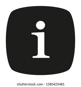 info vector icon. Securiy sign