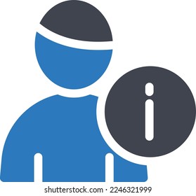información Ilustración vectorial en un fondo transparente. Símbolos de calidad superior. Iconos vectoriales de glifos para diseño de conceptos y gráficos. 

