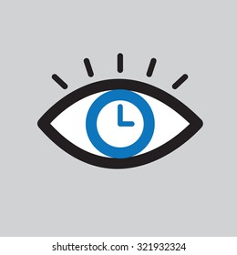 Info Vision Eye Icon, illustration vector