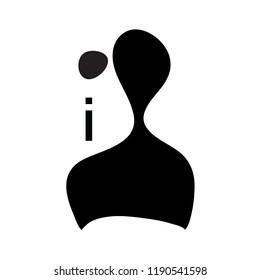 
info woman user icon vector.