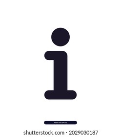 info_1 icon. Mobile Sign and symbol Vector icons. Simple set of outline symbols, graphic design elements. eps10