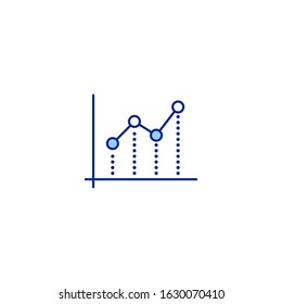 infochart creative icon. From Analytics Research icons collection. Isolated infochart sign on white background