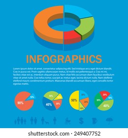 An infochart on a blue background