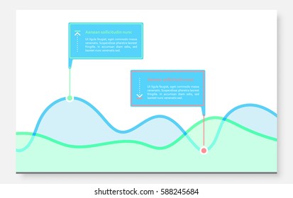 Infocharts with Quotes | EPS10 Vector