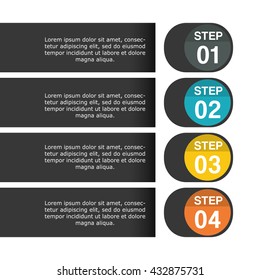 Infograhic design. Data icon. Colorful illustration , vector