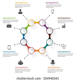 Infograhic Vector Design Template