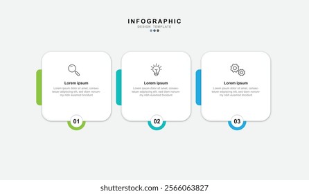infograph, 3, step, element, template, diagram, number, design, timeline, info, three, business, graphic, chart, banner, icon, vector, presentation, outline, workflow, process, graph, line, concept, w