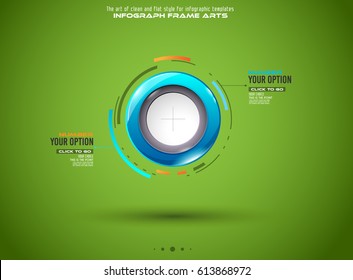Infograph template with multiple choices and a lot of infographic design elements and mockups. Ranking elements to display product comparison, business plans and so on.