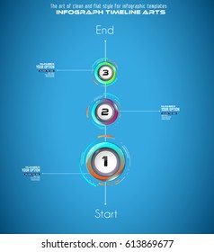 Infograph template with multiple choices and a lot of infographic design elements and mockups. Ranking elements to display product comparison, business plans and so on.
