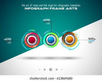 Infograph template with multiple choices and a lot of infographic design elements and mockups. Ranking elements to display product comparison, business plans and so on.