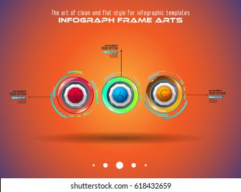Infograph template with multiple choices and a lot of infographic design elements and mockups. Ranking elements to display product comparison, business plans and so on.