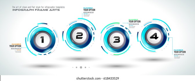 Infograph Template With Multiple Choices And A Lot Of Infographic Design Elements And Mockups. Ranking Elements To Display Product Comparison, Business Plans And So On.