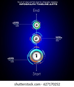 Infograph template with multiple choices and a lot of infographic design elements and mockups. Ranking elements to display product comparison, business plans and so on.