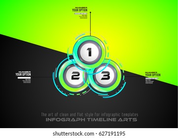 Plantilla de infografía con múltiples opciones y muchos elementos de diseño y maquetas de infografía. Elementos de clasificación para mostrar la comparación de productos, planes de negocios, etc.