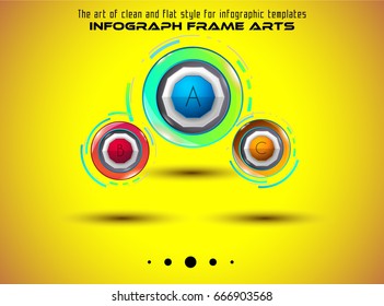 Infograph template with multiple choices and a lot of infographic design elements and mockups. Ranking elements to display product comparison, business plans and so on.
