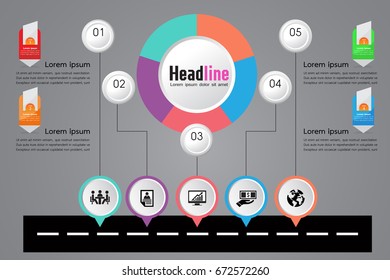  Infograph template,organization , business timeline ,road map infographic,workflow layout