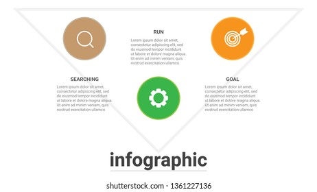 ฺBusiness infographic with 3 option or step.Vector illustration.