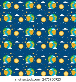 Infographic about climate change on blue background or global warming background