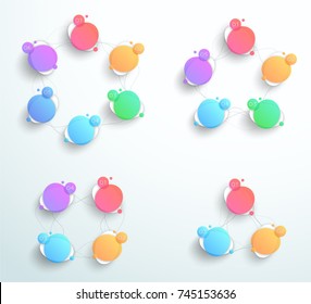 Infographic Abstract 3d Business Linked Oval Cycles B
 - Powered by Shutterstock - Get 15% off with code: PIKWIZARD15