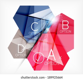 Infographic abstract background. For brochure, presentation, web background, print production