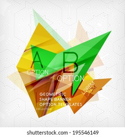 Infographic abstract background. For brochure, presentation, web background, print production