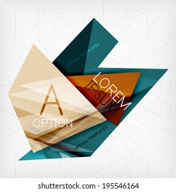 Infographic abstract background. For brochure, presentation, web background, print production