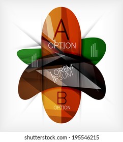 Infographic abstract background. For brochure, presentation, web background, print production