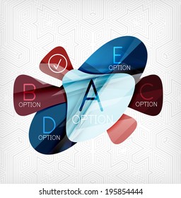 Infographic abstract background. For brochure, presentation, web background, print production