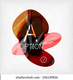 Infographic abstract background. For brochure, presentation, web background, print production