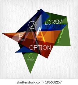 Infographic abstract background. For brochure, presentation, web background, print production