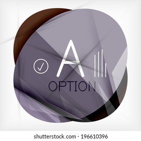 Infographic abstract background. For brochure, presentation, web background, print production