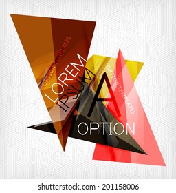 Infographic abstract background. For brochure, presentation, web background, print production