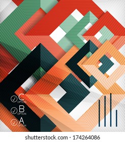 Infographic abstract background. For business presentation | technology | web design