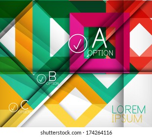 Fondo abstracto infográfico. Para presentación de negocios | tecnología | diseño web