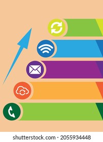 Infografik für Adobe Illustrator-Informationen