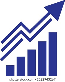 ícone de seta infográfica ilustração de vetor 
