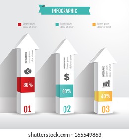 Infographic arrows