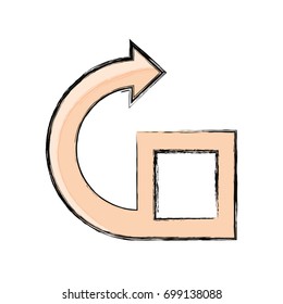 Infographic arrows symbol