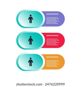 Infografik Assets Vorlage Design Pack