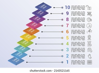 Infografische Authentifizierungsvorlage. Symbole in verschiedenen Farben. Fügen Sie Code, Palm Recognotion, Fingerabdruck Recognotion, Gesichtserkennung und andere ein.