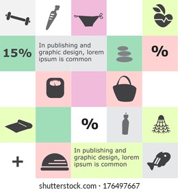 Infographic background