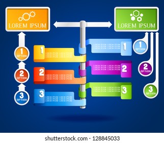Infographic background, EPS 10, file contains transparency
