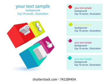 infographic background. Eps10 vector,illustration