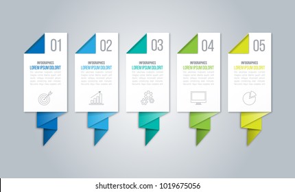 Infographic banner design template.
